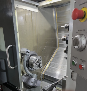 Haas ST20 CNC Lathe with Haas Bar Feeder – Year 2023