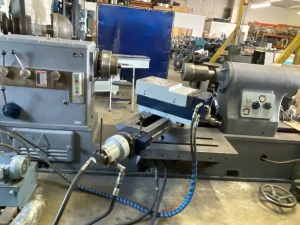 LEIFELD PLB 600 GAP BED 60 inch Hydraulic Metal Spinning Lathe chipless metal forming