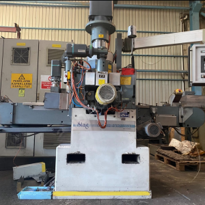 LINEAR ABRASIVE Engineering STAG T207 Continuous through feed grinder - Year 1993