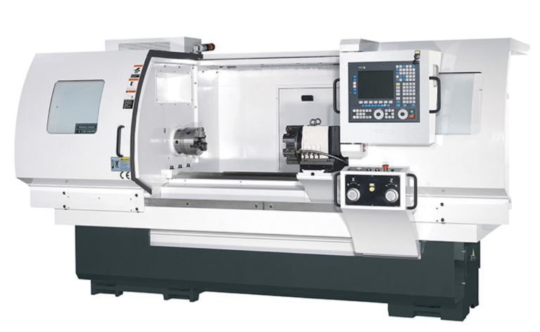 Available now : MASCUT IRON FLOWER MACHINERY AC-1840 CNC Flat Bed 8 inch Lathe – Year 2025 made in Taiwan
