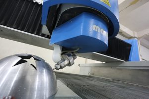 Mavijet MJT-WS3D-3020 used CNC 5-Axis Water Jet Machine for Glass Marble Granite Ceramics Aluminum Plastics Rubber Wood Mild Steel Hardox Titanium All Composites Clothing Cake