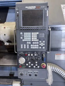Mazak Slant Turn 50N CNC Heavy Duty Lathe 2 Meters Chuck 15 inch – Year 2000