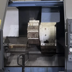 Available Now : Mazak Slant Turn 50N CNC Heavy Duty Lathe 2 Meters Chuck 15 inch – Year 2000
