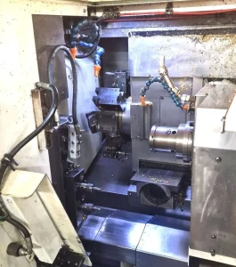 MIYANO BNA-42GTY CNC Swiss Lathe with IEMCA Bar Feeder  BOSS 552 – Year 2018