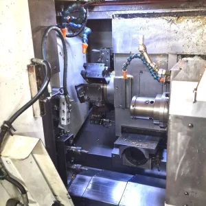 MIYANO BNA-42GTY CNC Swiss Lathe with IEMCA Bar Feeder  BOSS 552 - Year 2018