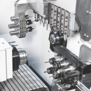 NEXTURN SA32PII CNC Swiss Lathe with Bar Feeder - Year 2019