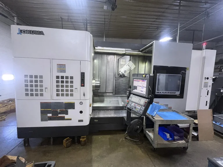 From Inspection to Installation: Okuma Multus U4000 2SW/2000 CNC MultiTasking Turning Milling Center – Year 2015