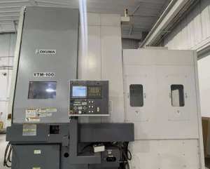 OKUMA VTM-100 CNC Vertical Lathe C-Axis – Year 2011