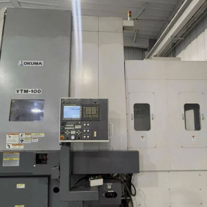 OKUMA VTM-100 CNC Vertical Lathe C-Axis - Year 2011