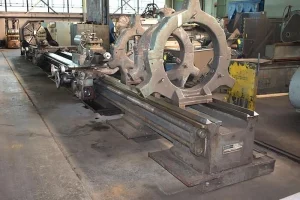 POREBA TR-100-B1 Universal Heavy-Duty Gap-Type Engine Lathe 12 Meters with 3 Steady Rests