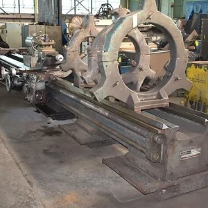 POREBA TR-100-B1 Universal Heavy-Duty Gap-Type Engine Lathe 12 Meters with 3 Steady Rests