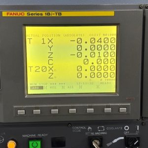 Star SB-16E CNC Swiss Lathe with Iemca Genius 120 Magazine Barfeed - Year 2008