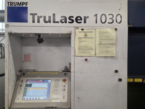 TRUMPF TruLaser 1030 Fiber CNC Fiber Laser 3kW – Year 2014