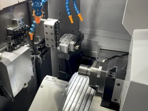 Tsugami B0205-VR CNC Swiss Lathe with Edge Scout 320 Bar feeder – Year 2024