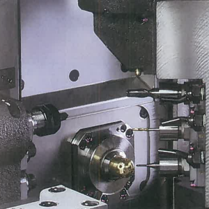 TSUGAMI HS207-5AX CNC Swiss Lathe with Bloader STG Bar Feeder - Year 2020