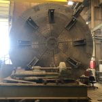 Available now : WMW NILES DXP 6300 Universal Heavy-Duty Lathe Chuck Diameter 5000 mm – Year 1985