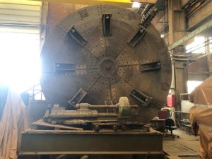 WMW NILES DXP 6300 Universal Heavy-Duty Lathe Chuck Diameter 5000 mm – Year 1985