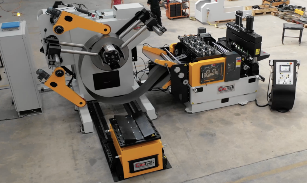 Available now : used COILTECH CMKS A160 2D 1300 12T Compact Coil Straightening & Feeding Line – Year 2024