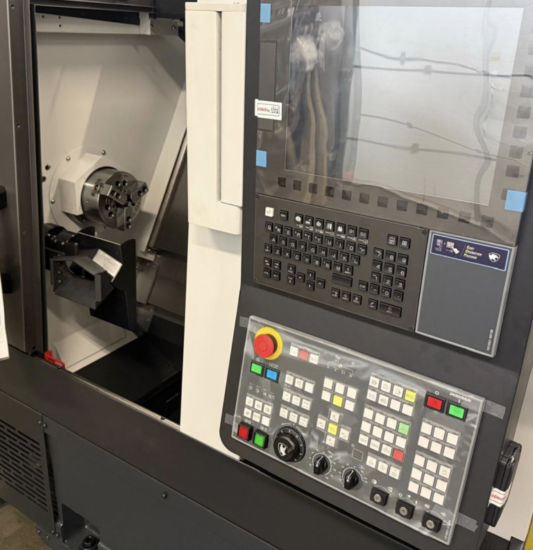 Available now : DN SOLUTIONS (DOOSAN) LYNX 2100 GA CNC Gang Lathe Chuck 6 inch – Year 2021 made in South of Korea