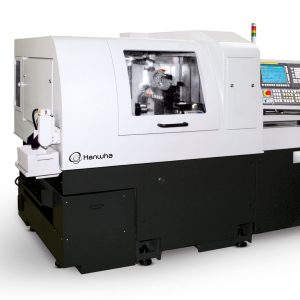 Hanwha XD38 II CNC Swiss Lathe with TOP AUTOMAZIONI  Bar Feeder - Year 2021