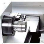 From Inspection to Installation: used Hanwha XD38 II CNC Swiss Lathe with TOP AUTOMAZIONI Bar Feeder – Year 2021 made in South of Korea