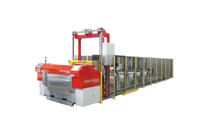 KRASSER GmbH CENTURIO 1250 Slitting Line with 5 Automatic Knife Pairs, Leveling Unit & Guillotine Shear – Year 2020