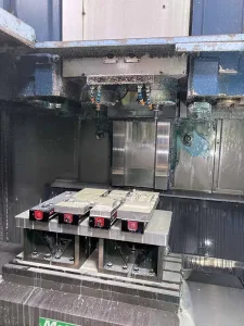 Matsuura MC-600VGDC CNC Twin Spindle 4th Axis Trunnion Vertical Machining Center – Year 2006