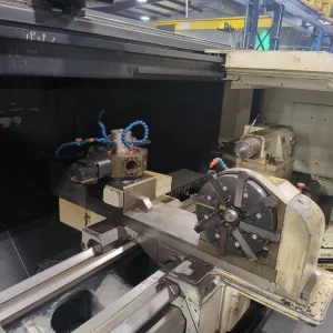 Mazak Powermaster Universal 3000 CNC Heavy-Duty Flat Bed Lathe 3 Meters - Year 2015