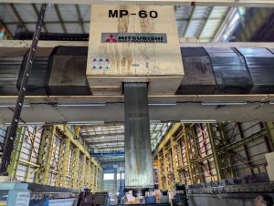 MITSUBISHI MP-60 CNC Gantry Double Column Bridge Type 5-Axis Vertical Machining Center 15 Meters – Retrofitted 2008