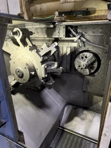 Murata Muratec MW120 CNC Twin Spindle Lathe with Dual Gantry Loader – Year 2015