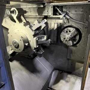 Murata Muratec MW120 CNC Twin Spindle Lathe with Dual Gantry Loader - Year 2015