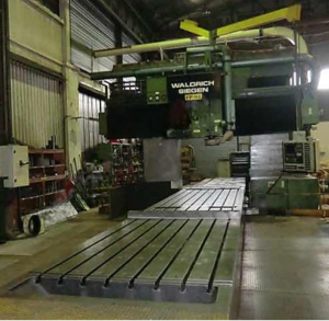 WALDRICH SIEGEN CNC 6-Axis Portal Bridge Type Milling Machine 8 Meters – Year 1985