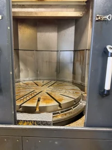 YAMA SEIKI FV-1200 CNC Vertical Lathe Chuck 50 inch Swing 63 inch – Year 2011