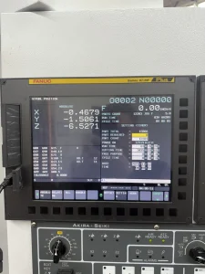 Akira-Seiki Performa V2.5 XP CNC Vertical Machining Center – Year 2022