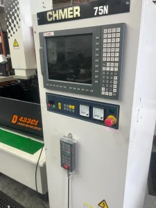CHMER D433CL Die Sinker EDM with 75N2 Power Supplier Unit – Year 2023