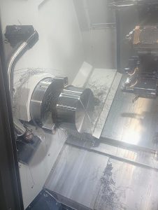 DN Solutions Lynx 2600SY-II CNC Turning Center with Edge Rebel 100 Barfeed – Year 2022