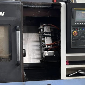DOOSAN Gang Lathe with LNS Bar Feeder 3 Meters - Year 2013