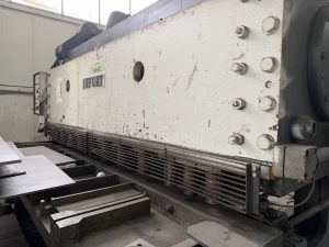 ERFURT ScTP 25/3150 Hydraulic Guillotine Shear 25 mm × 3150 mm – Year 1987