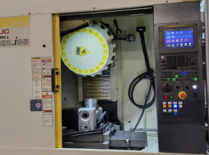 FANUC ROBODRILL alpha α D21LiB5 CNC 5-Axis Tapping Center Year 2018 – 2 Units + FANUC M-20iA Robot