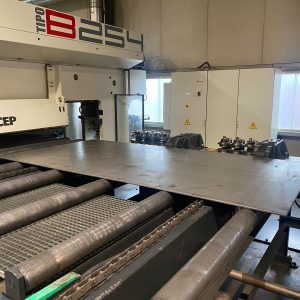 Ficep TIPO B 254 CNC Plate Punching and Thermal Cutting for Heavy Plates - Year 2015