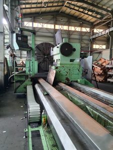 Hankook DYNATURN-20 CNC Heavy Duty Lathe 8 Meters Chuck 2200mm – Year 2008
