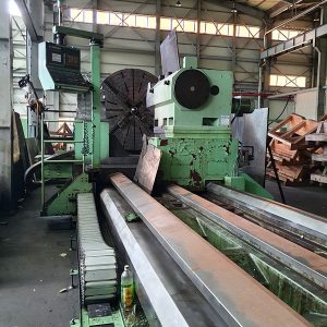 Hankook DYNATURN-20 CNC Heavy Duty Lathe 8 Meters Chuck 2200mm - Year 2008