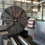 Available now : used Hankook DYNATURN-20 CNC Heavy Duty Lathe 8 Meters Chuck 2200mm – Year 2008 made in South of Korea