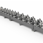 Available now : used HAYES International Quick Change QC 300 Roll Forming Machine for U, C, Z, Sigma Profiles – Year 2015