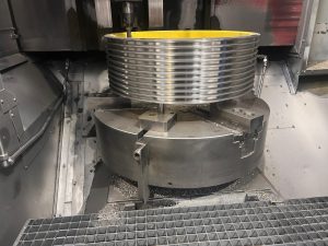 HESSAPP DV 80 NC CNC Vertical Lathe Maximum Turning Diameter 900 mm – Retrofitted 1997