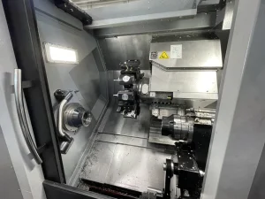 Hurco TMX8MYi CNC Turning Center with LNS Bar Feeder – Year 2023