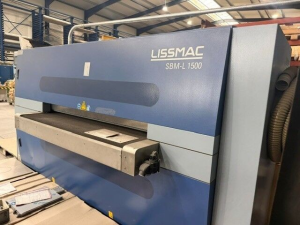 Lissmac SBM-L 1500 G1S2 Sheet Metal Deburring Machine – Year 2015