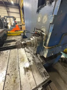 Nomura BN-130 SWP CNC Horizontal Table Type Boring Milling Machine 3.6 Meters- Year 1985