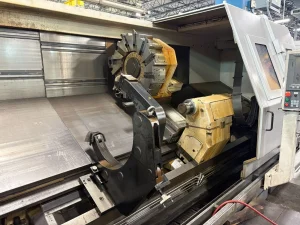 Okuma LB-45II/3000 CNC Heavy-Duty Lathe 3 Meters Chuck 21 inch – Year 2012