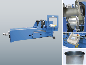 Prinzing BEA 2 Tube Flanging Crimping Machine Tube Diameter 120 – 600 mm – Year 2022